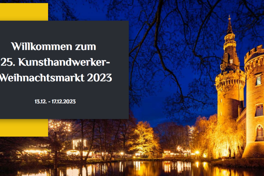 25. Kunsthandwerker-Weihnachtsmarkt 2023