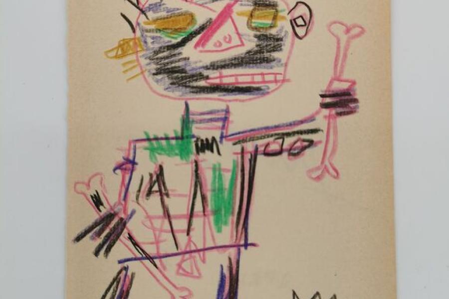 Los 160 JEAN-MICHEL BASQUIAT - ZEICHNUNG Startpreis: 5000,00 Euro