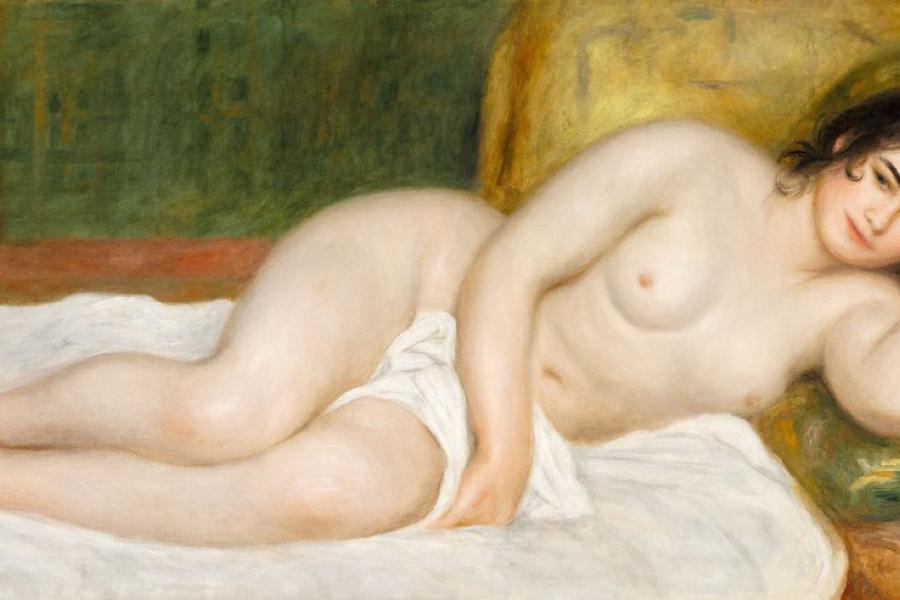 Reclining Nude (Gabrielle) Auguste Renoir  (c) mfab.hu