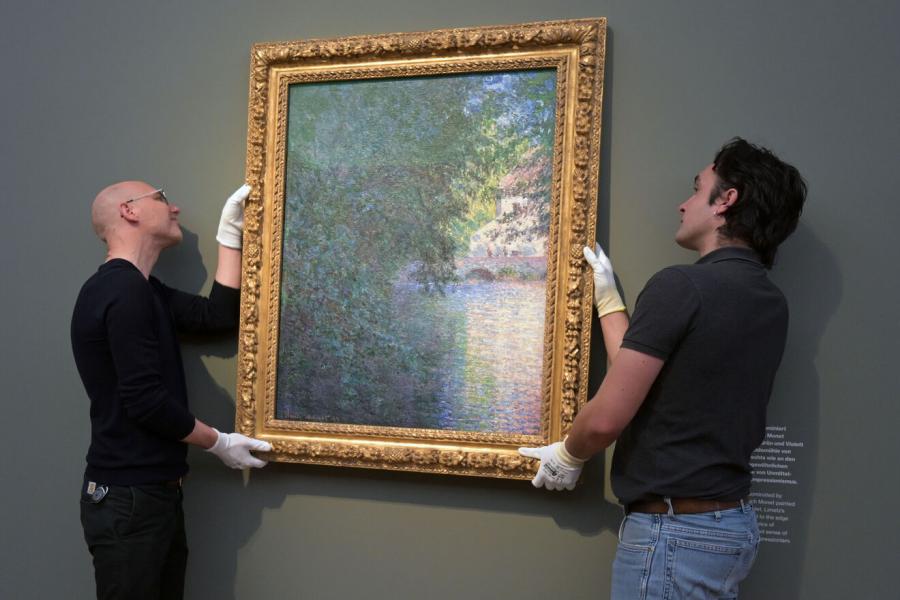 Claude Monet, Die Mühle von Limetz, 1888, © Sammlung Hasso Plattner