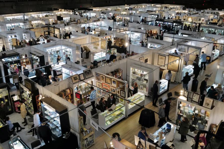 The ABAA New York International Antiquarian Book Fair 2023 Debuts with Strong Sales &amp; Record Attendance