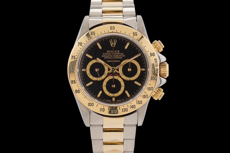 Rolex Oyster Perpetual Cosmograph Daytona "Floating Dial" Referenz 16523, um 1989 Schätzwert € 16.000 – 24.000