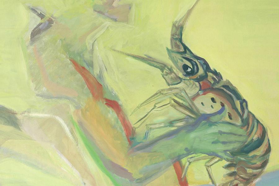 Maria Lassnig | Krebsangst, 1979 | ALBERTINA, Wien – Dauerleihgabe aus österreichischem Privatbesitz