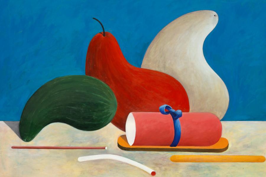 Nicolas Party (B. 1980) Still Life with a Ribbon  Estimate HK$ 22,000,000 - 28,000,000