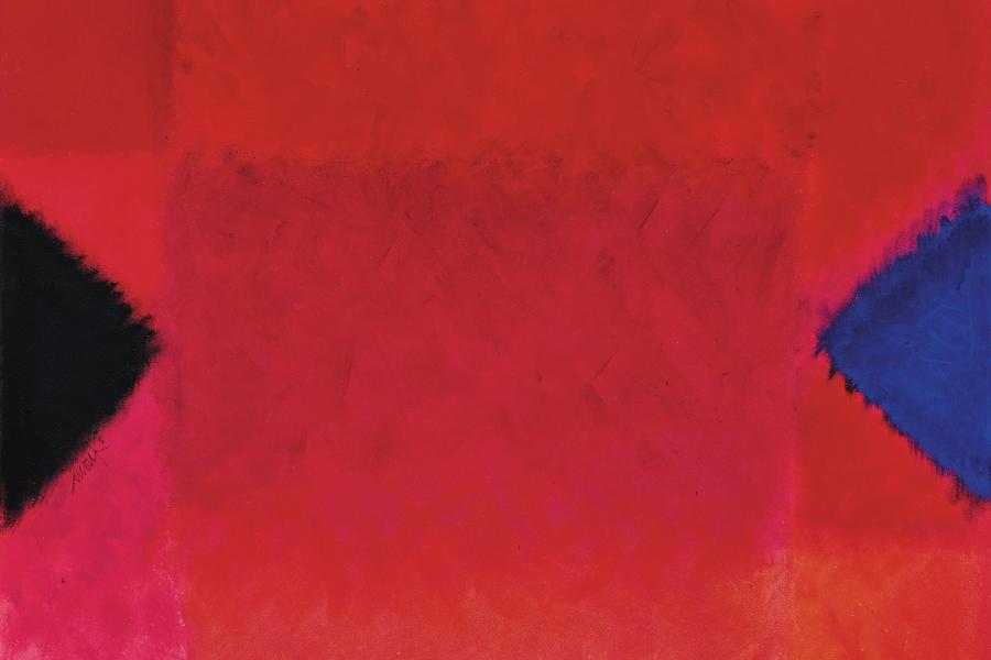 Heinz Mack (*1931) Red Painting, 2005 Acryl auf Leinwand, 88 x 94 cm Schätzwert € 80.000 – 120.000