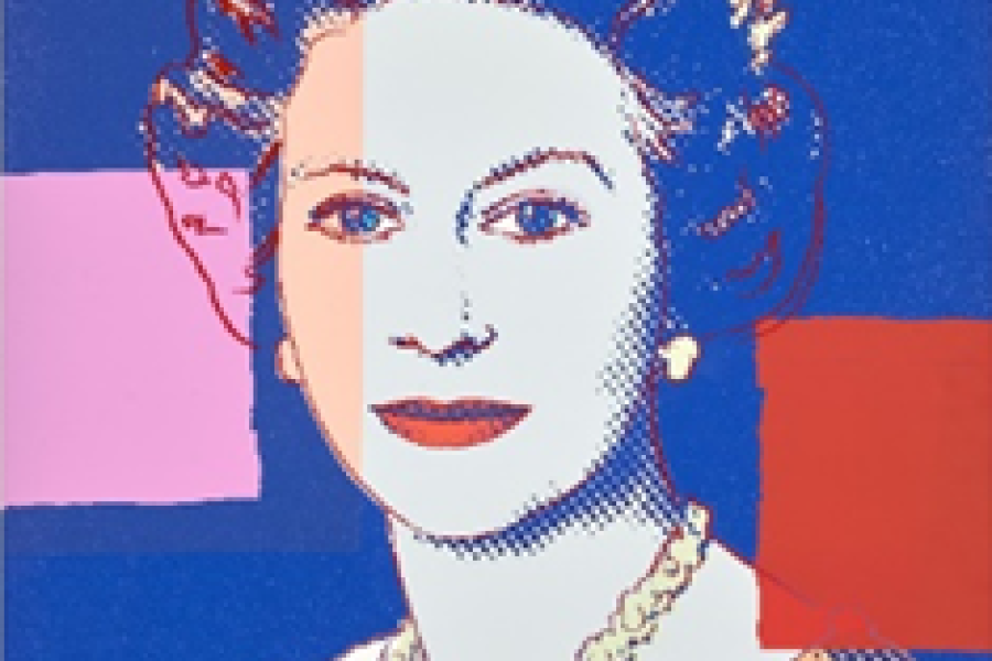 Andy Warhol  Queen Elizabeth II of the United Kingdom, from Reigning Queens (F. & S. 337), 1985  Estimate: £100,000 - 150,000