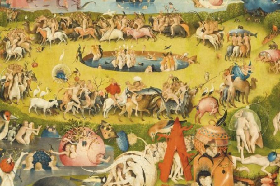 Messekatalog  39. Antiquaria - Antiquariatsmesse "Der Garten der Lüste von Hieronymus Bosch"