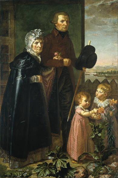 Philipp Otto Runge (1777-1810) Die Ruhe auf der Flucht, 1805 Öl auf Leinwand, 96,5 x 129,5 cm © Hamburger Kunsthalle/bpk Photo: Elke Walford