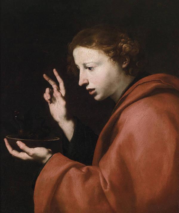 Jusepe de Ribera, gen. lo Spagnaletto, Der Evangelist Johannes, erzielter Preis € 398.300