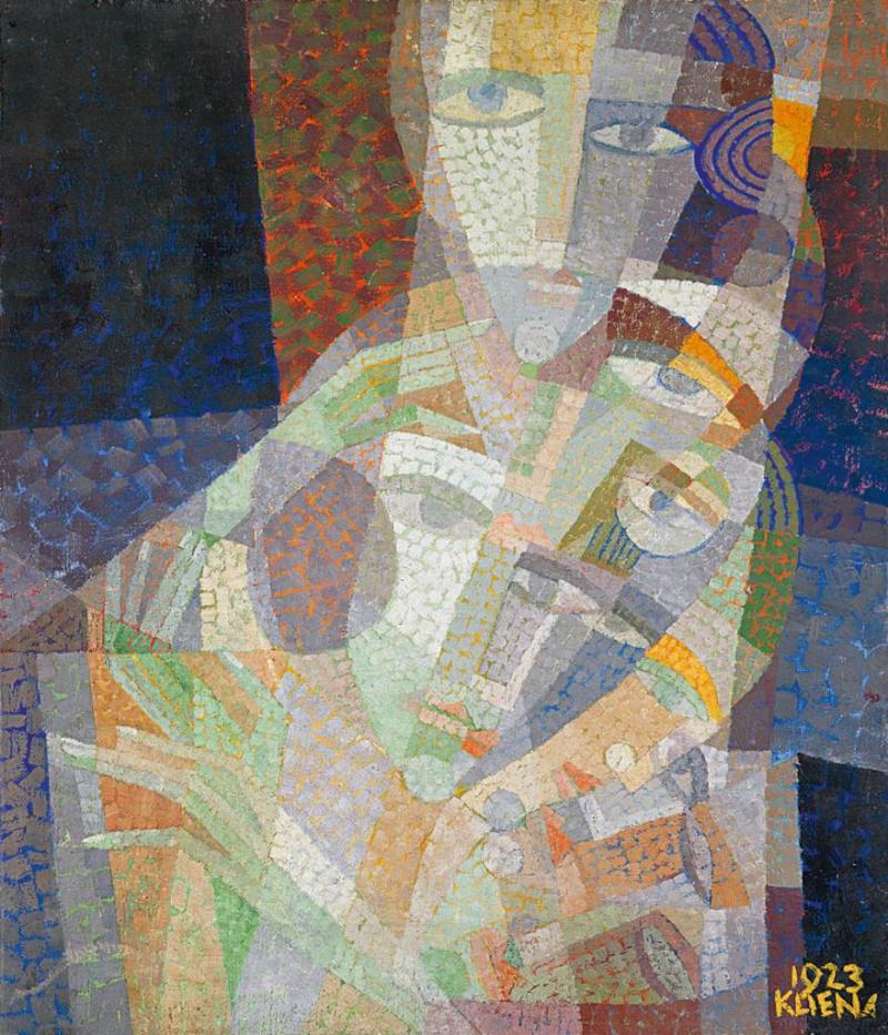 Erika Giovanna Klien "Kopf einer Tänzerin", 1923, Öl auf Leinwand, 70 x 60 cm, € 70.000 – 100.000, Fotonachweis: Dorotheum