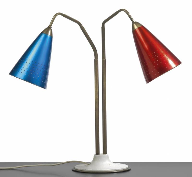 Tischlampe, Entwurf Franz Hagenauer, 1954, erzielter Preis € 10.000