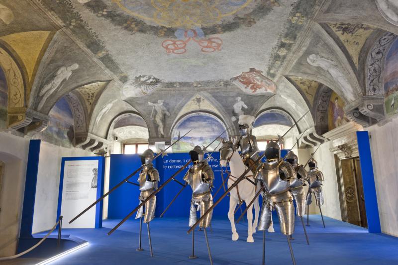 Ausstellungsansicht  Castello del Buonconsiglio Foto: UMJ / N. Lackner