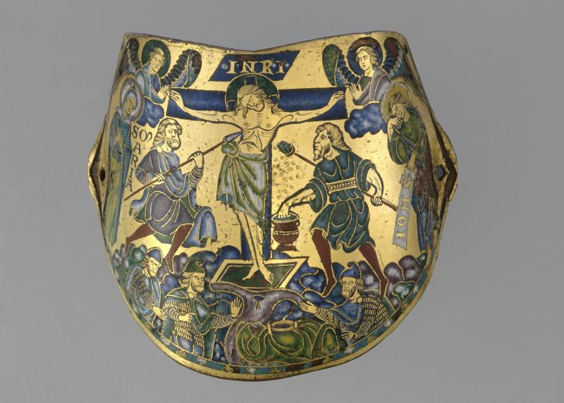 Armilla des Andrej Bogoljubskij, 1170/80 Kupfer, vergoldet, Email, 11,5 x 17 x 4,5 cm Nürnberg, Germanisches Nationalmuseum © Germanisches Nationalmuseum, Nürnberg; Foto: Monika Runge