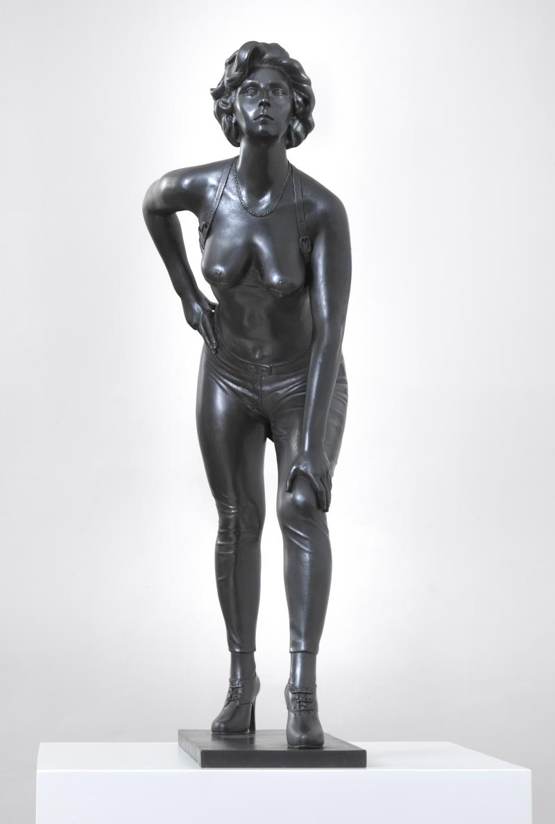 Katrina Daschner Walküre (Frau Professor la Rose), 2012 Bronze 84 x 47cm Courtesy Krobath Wien │ Berlin