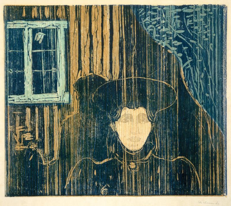 Edvard Munch, Mondschein I, 1896 Privatsammlung © The Munch Museum / The Munch-Ellingsen Group / 2012, ProLitteris, Zürich