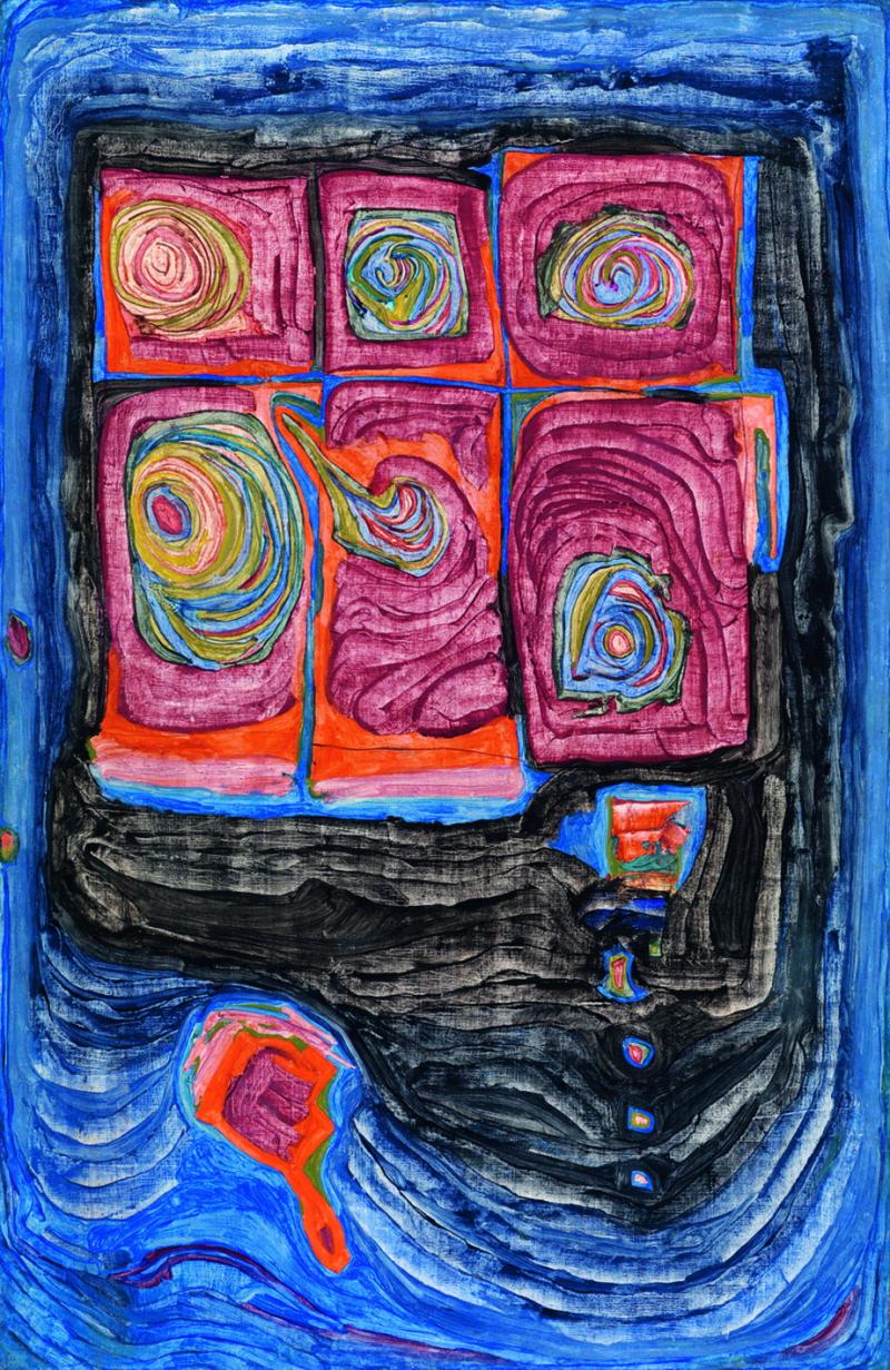 Friedensreich Hundertwasser (1928 - 2000) Globulant, 1956, Auktion 29. November 2012, Schätzwert € 220.000 - 280.000 Fotonachweis: Dorotheum