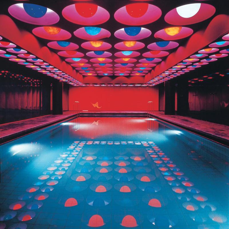 Verner Panton, Swimming pool, Spiegel- Verlagshaus (Hamburg), 1969 © Panton Design, Basel