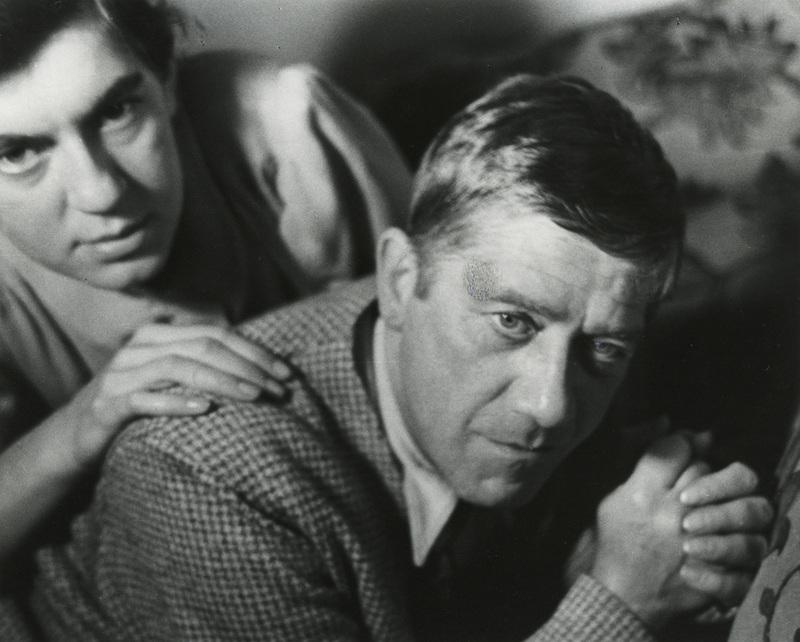 Oskar Kokoschka und Olda Palkovska, London 1939, Foto: Trude Fleischmann © Universität für angewandte Kunst Wien, Oskar Kokoschka-Zentrum