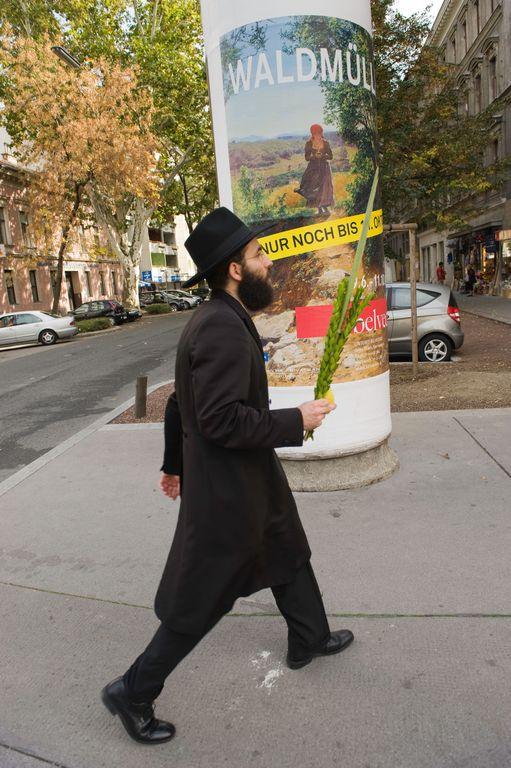 050_Vienna Sukkot Josef Polleross, Sukkot, Oktober/October 2009