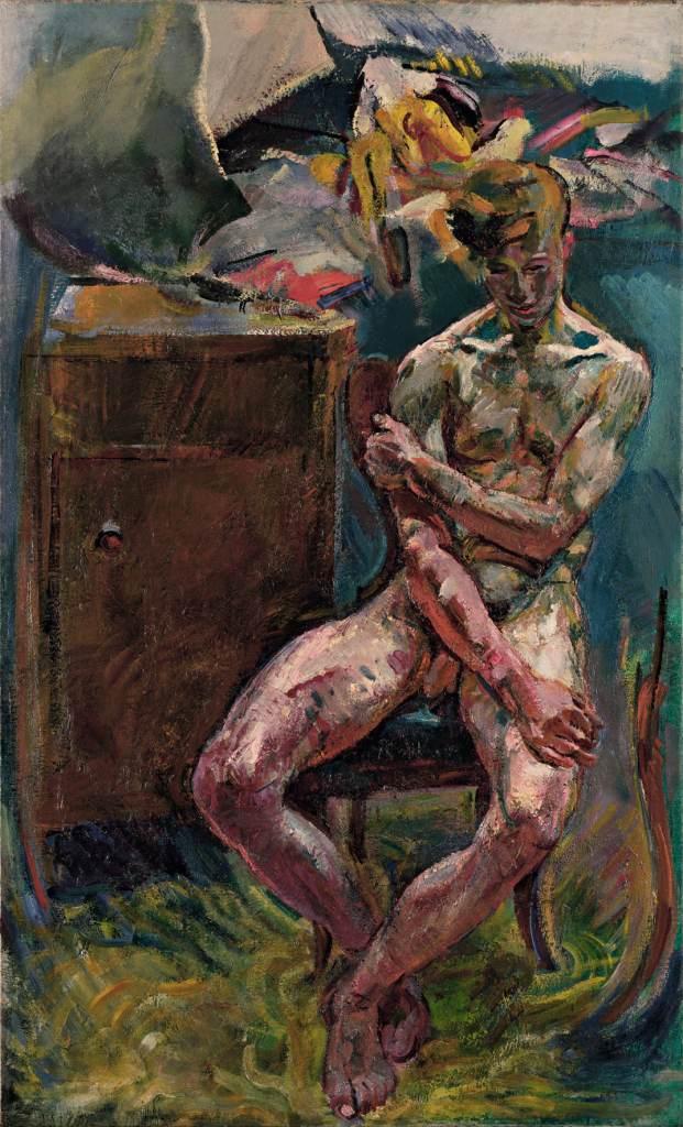 Anton Kolig, Sitzender Jüngling (Am Morgen), 1919 © Leopold Museum, Wien, Inv. 406