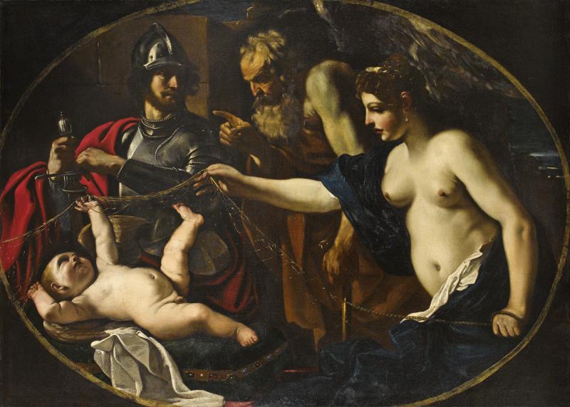 Giovanni Francesco Barbieri, il Guercino (1591 - 1666) Venus, Mars, Cupidus und Chronos, Auktion 17. April 2013, Schätzwert € 200.000 - 300.000