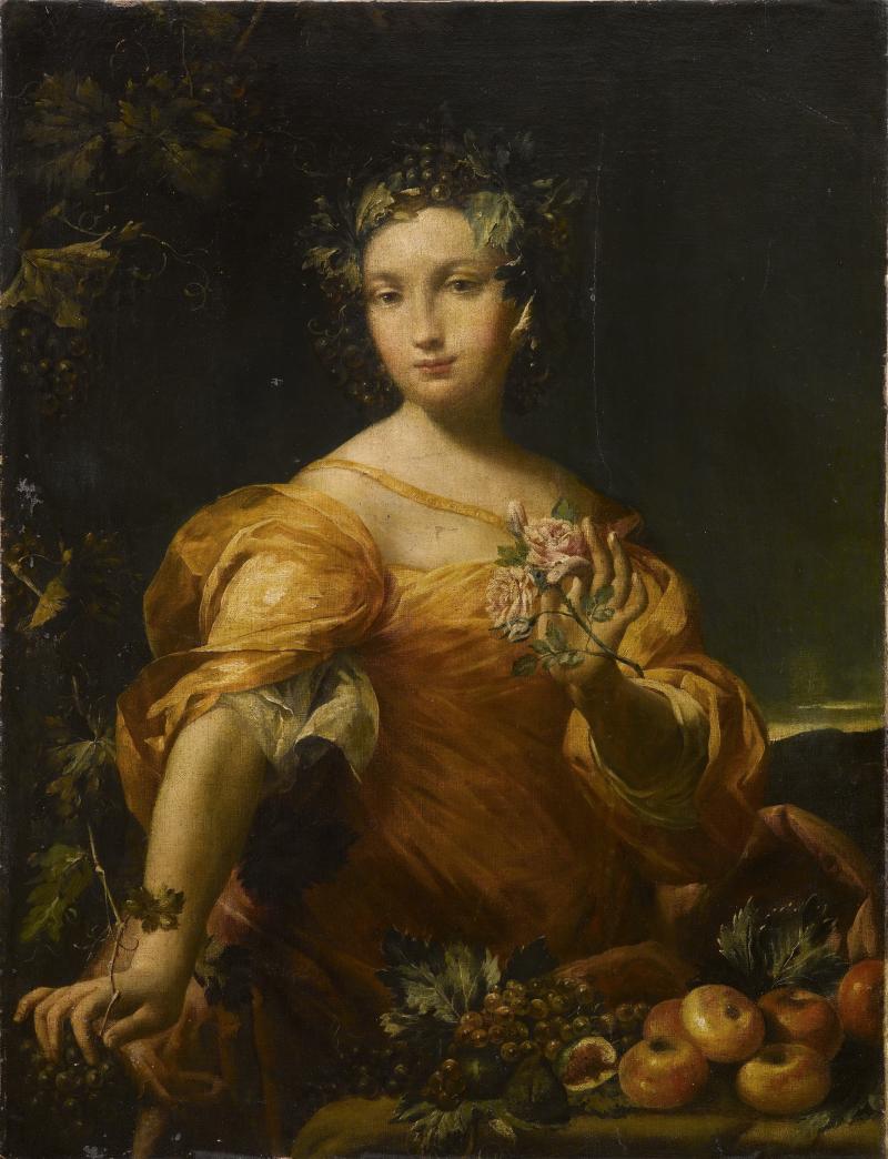 Giuseppe Maria Crespi (Bologna 1665 - 1747) Bildnis einer Dame als Allegorie de Abundantia, erzielter Preis € 366.300 Fotonachweis: Dorotheum