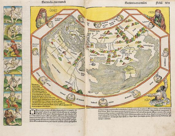 Lot: 15   Schedel, H.  Liber chronicarum. 1493.  Schätzpreis: 100.000 EUR / 132.000 $