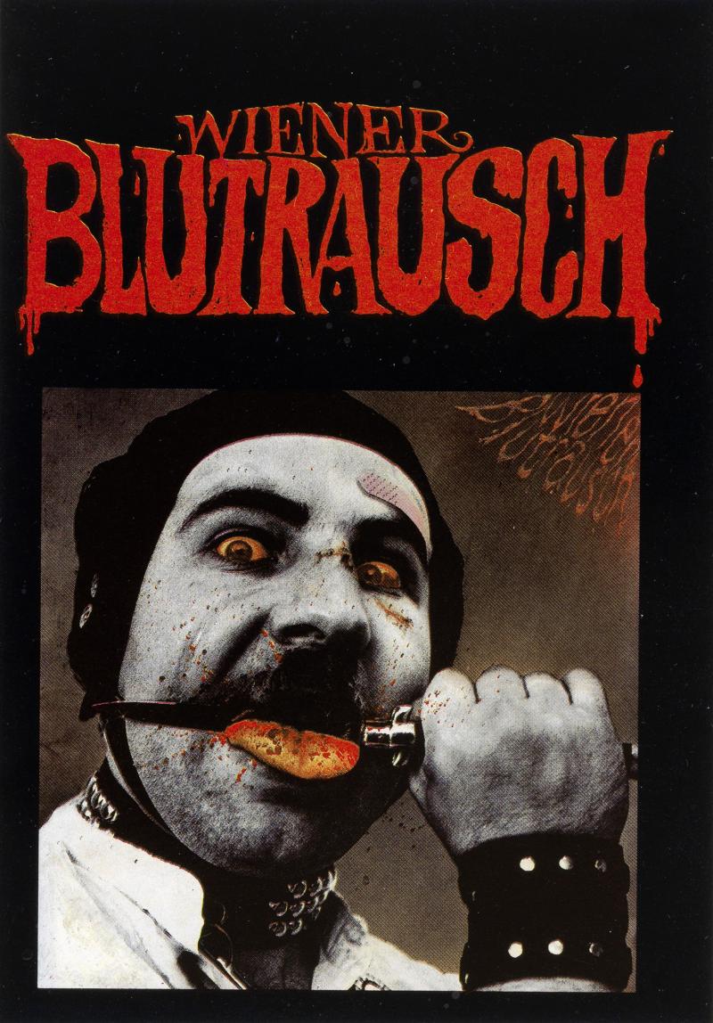 Konzertplakat „Blutrausch“, 1979 Foto © Stefan Weber