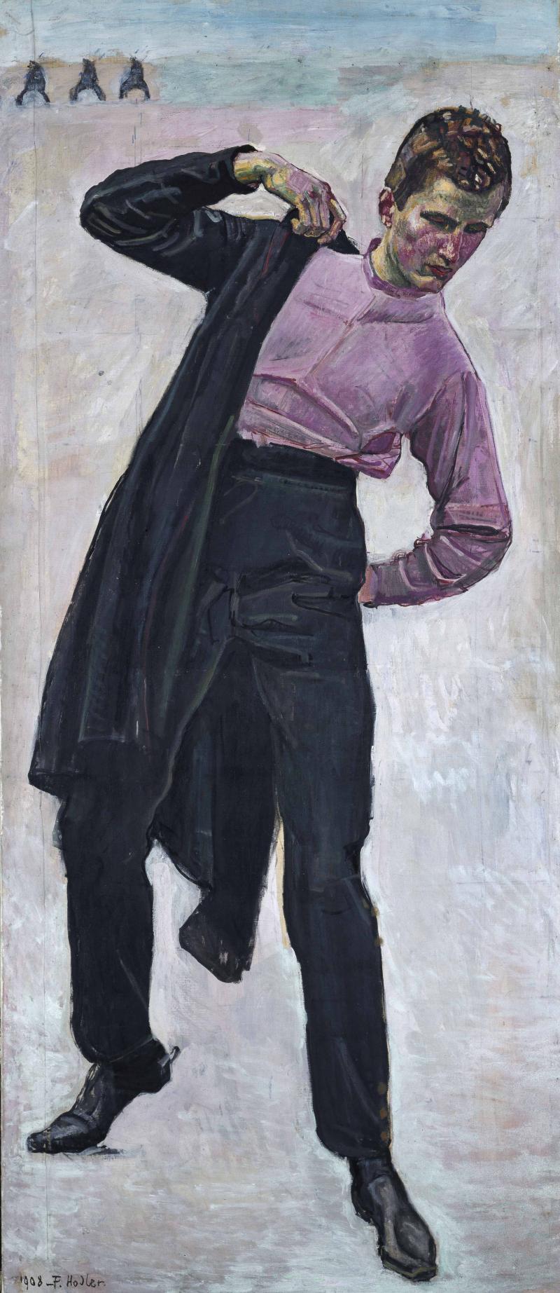 Ferdinand Hodler (1853 - 1918), Jenenser Student, 1908  © Bayerische Staatsgemäldesammlungen, Neue Pinakothek München