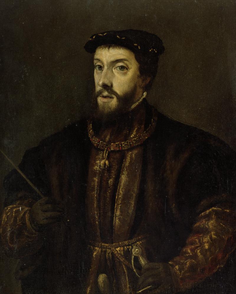 Kaiser Karl V. (3.7 MB) Nach Tiziano Vecellio (1488–1576) Venedig, 16. Jahrhundert © Kunsthistorisches Museum