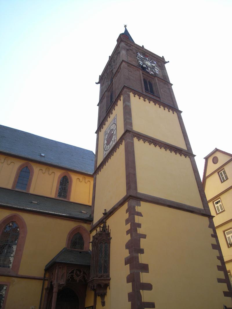 Evangelische Stiftskirche in Wertheim, Außenansicht © Eckhard Wegner/Deutsche Stiftung Denkmalschutz