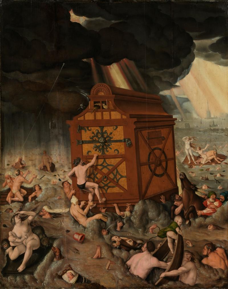 Das Alte Testament - Geschichten und Gestalten  Hans Baldung, genannt Grien (1484/85 - 1545), Die Sintflut, 1516  © Bayerische Staatsgemäldesammlungen, Staatsgalerie in der Neuen Residenz – Leihgabe der Museen der Stadt Bamberg