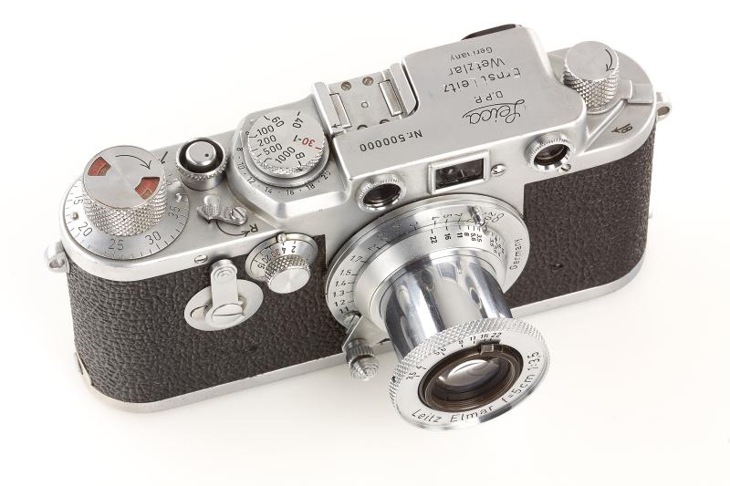 Leica IIIf mit der Seriennummer 500.000 (200.000 - 250.000 Euro) einen Spitzenwert.