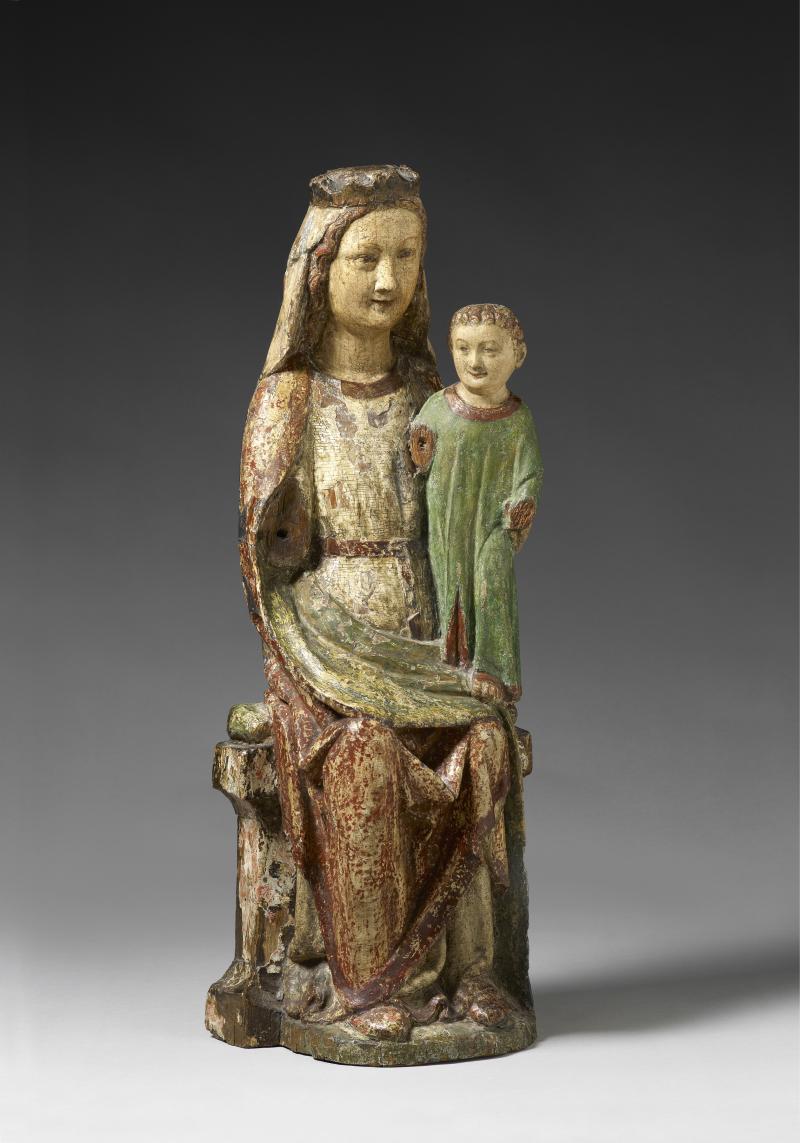 Kölnische Madonna, um 1280, Elmar Robert Medieval Art Cologne