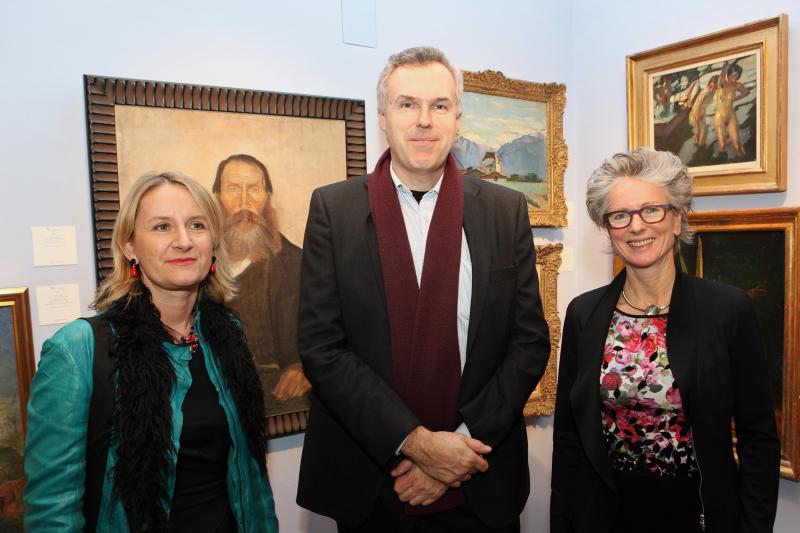 Johanna Schwanberg (Direktorin Dommuseum), Christoph Thun-Hohenstein (Direktor MAK), Charlotte Kreuzmayr (Chefredakteurin PARNASS)