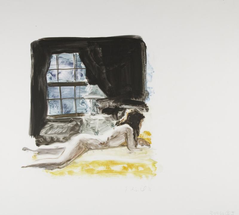 Eric Fischl Scences and Sequences: Dream, 1986  Monotypie   © Courtesy des Künstlers und Jablonka Galerie, Köln