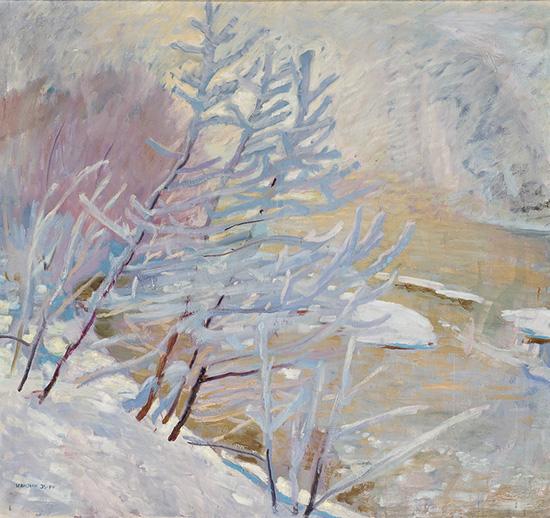 ISEPP, Sebastian 1894 - 1954 Weiden am Bach im Winter, € 40 .000  – 80.000