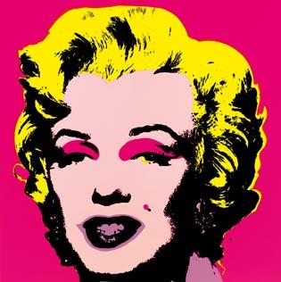 Kat. 0261 Andy Warhol * Marilyn (Portfolio: 10 Blätter) Schätzpreis € 3.000 - 5.000