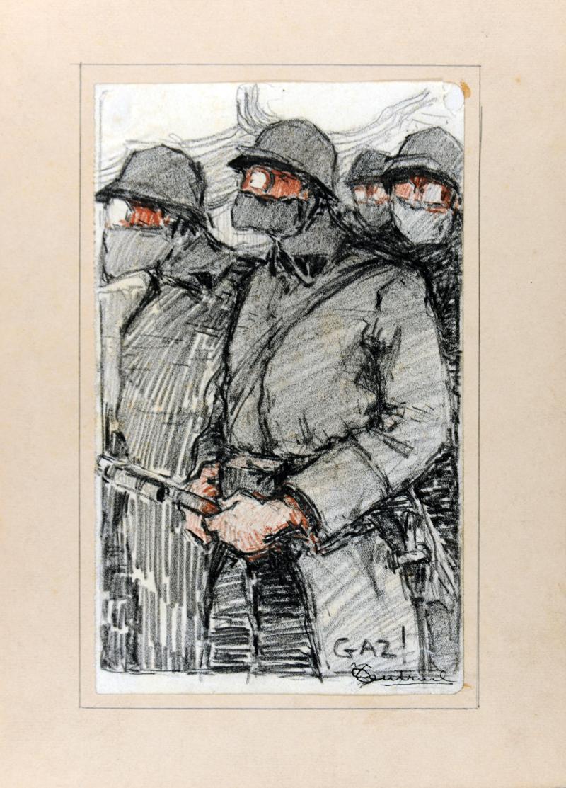 Robert Antral, Gas!, Musée des Beaux - Arts Reims