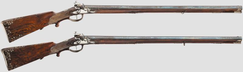 HH 68 Koenig Friedrich I von Württemberg 2 Steinschlossflinten 16.500