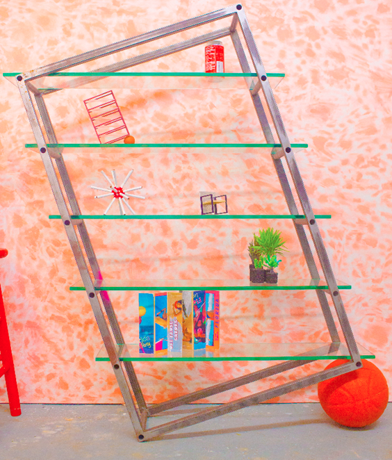 Basketball Shelf (Production Sketch )/ Emmett Moore, 2014/ Courtesy of Gallery Diet