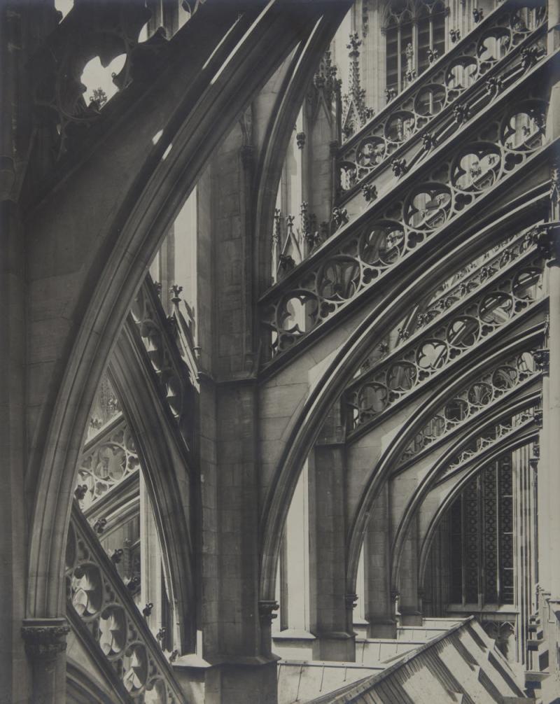 Königlich Preußische Messbild-Anstalt (gegr. 1885) Köln: Dom, 1889 Silbergelatine-Abzug auf Karton, 79.8 x 64.5 cm Städel Museum, Frankfurt am Main Foto: Städel Museum – ARTOTHEK