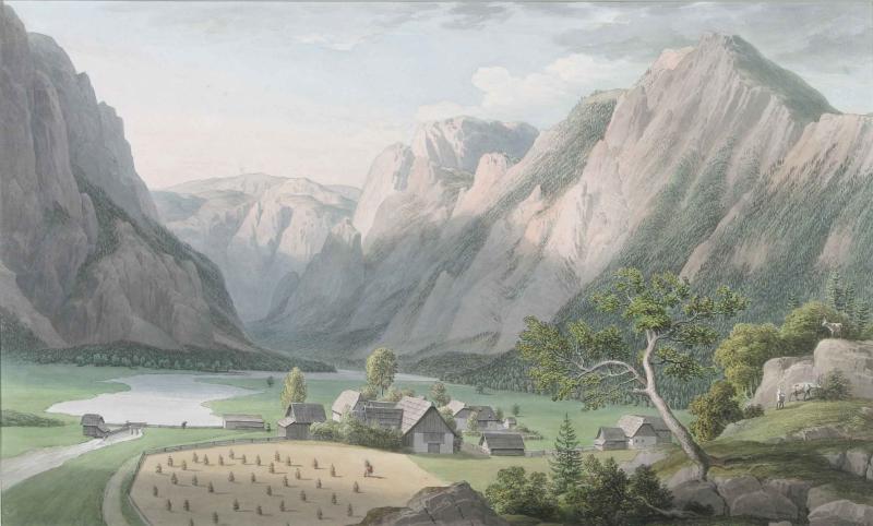 Jakob Gauermann Brunn bei Wildalpen, 1812 Privatbesitz