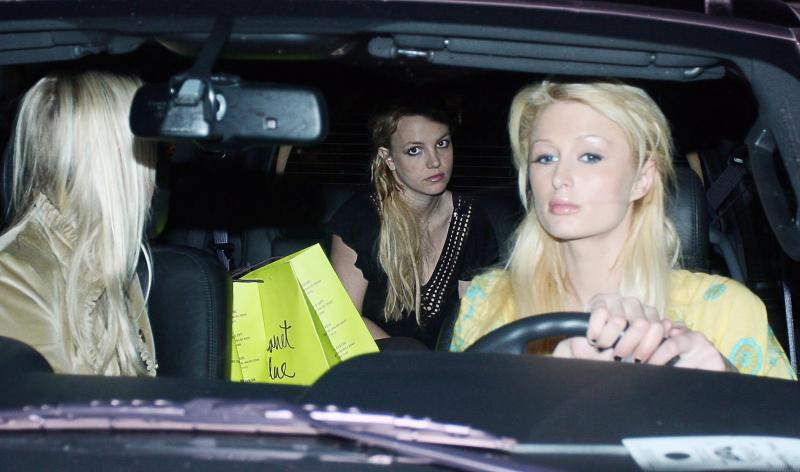 Sébastien Valiela  Paris Hilton und Britney Spears beim Shopping 26. November 2006