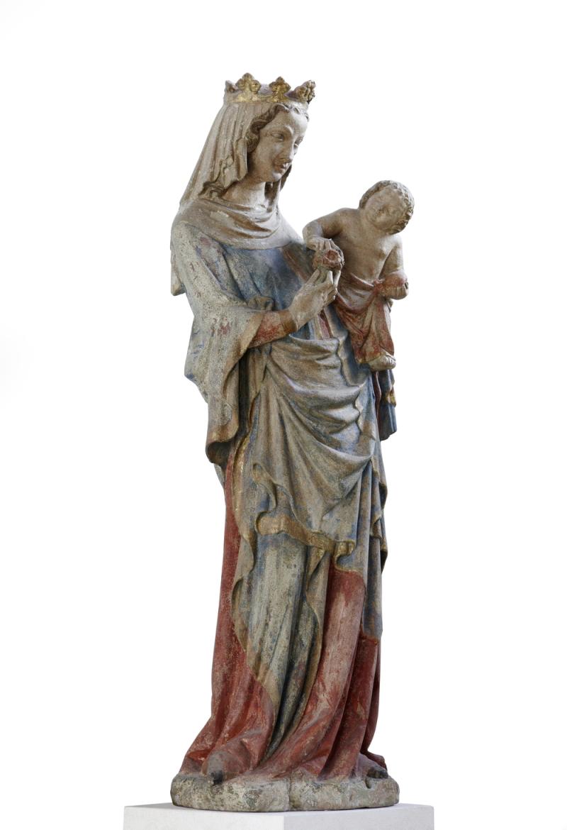 Madonna mit Kind aus der Pfarrei St. Georg, Schernfeld