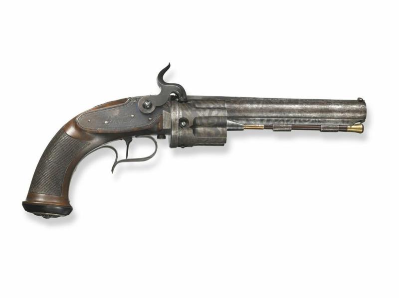 Perkussionsrevolver, schweizerisch, um 1828