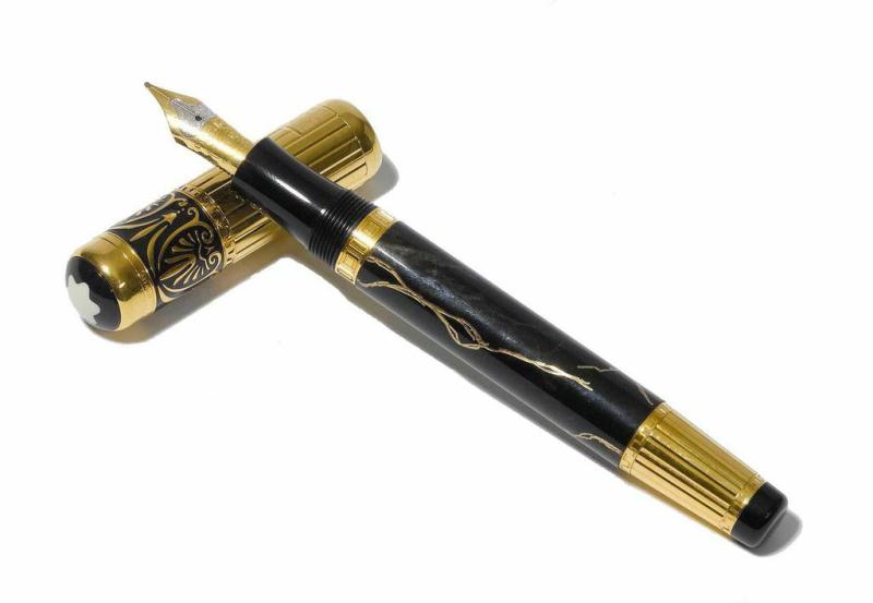 MONTBLANC. Füllfeder. Limitierte Serie „Alexandre le Grand“. CHF 1 800 / 2 800