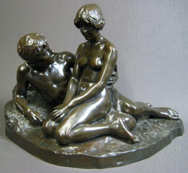 2000 - Stephan Abel Sinding, 1846 - 1922, Trondheim - Paris, dänisch-norwegischer Bildhauer.