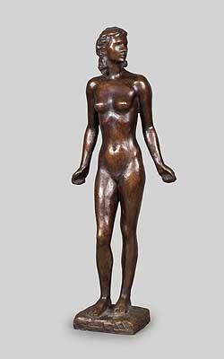 Fritz Klimsch, mon., Frankfurt/M. 1870 - 1960 Freiburg, "Die Jugend", Bronze, Aufrufpreis: 	9.000 €