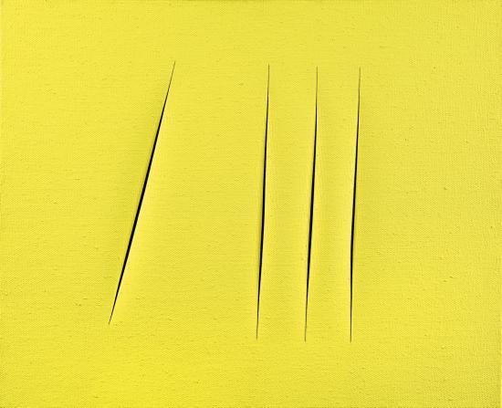 Dorotheum, Lucio Fontana: Concetto Spaziale, Foto: Dorotheum